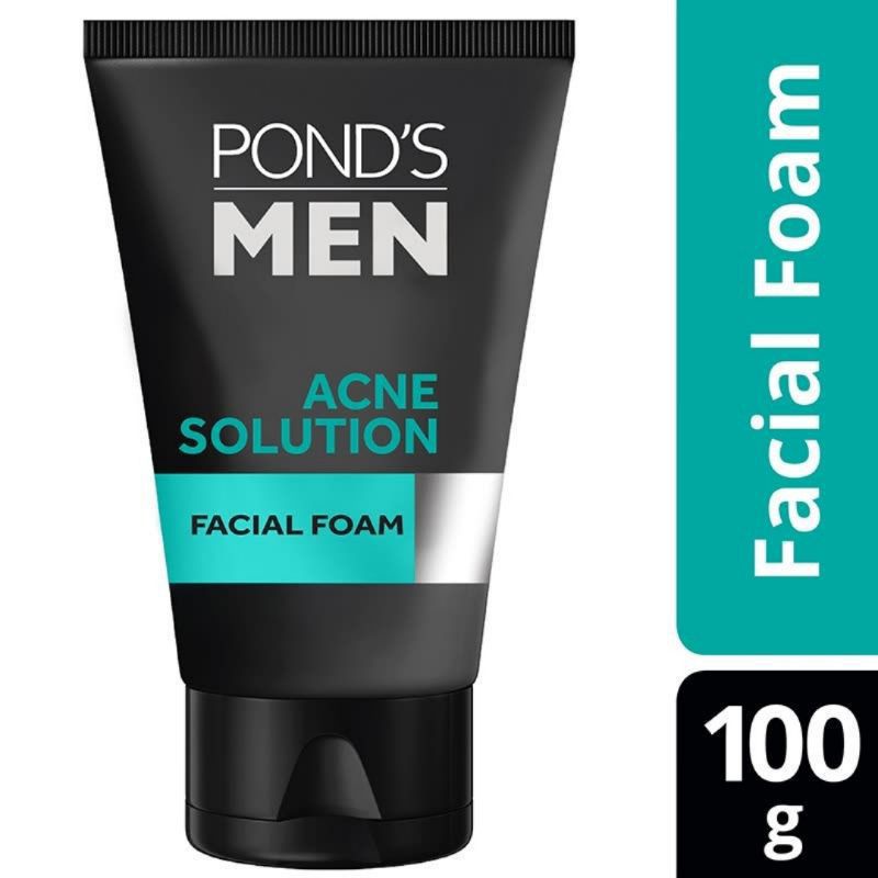 Ponds Men Acne Solution Facial Wash Original 100%