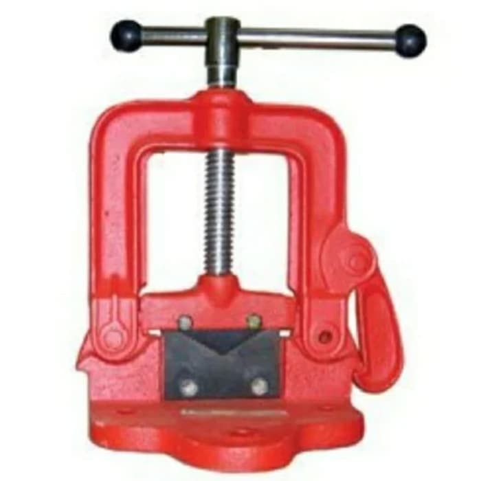 Alat Penjepit Pipa Catok Pipa Tanggem Pipe Vice 15 - 115mm