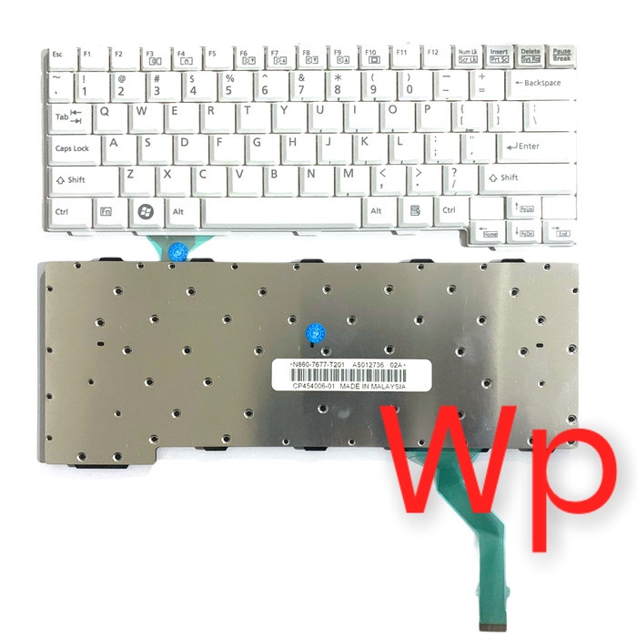 Keyboard Laptop Fujitsu Lifebook P770 P771 Ph701 P702 P701