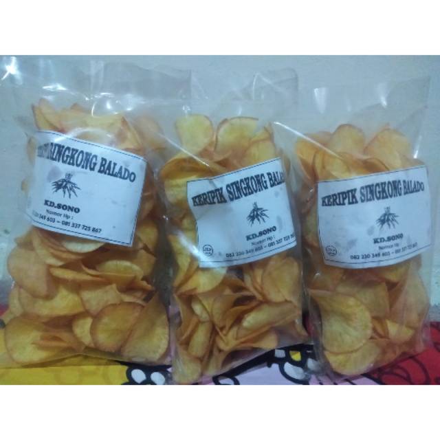 

Keripik singkong home made