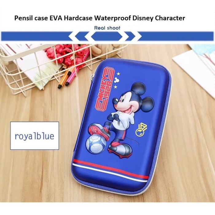 

Kotak pensil dan alat tulis Smiggle EVA Hardcase DISNEY MICKEY MOUSE - Biru