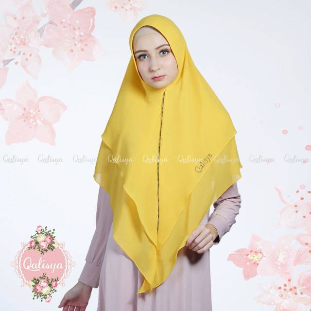 Hijab Khimar Shanika L By Qalisya Shopee Indonesia