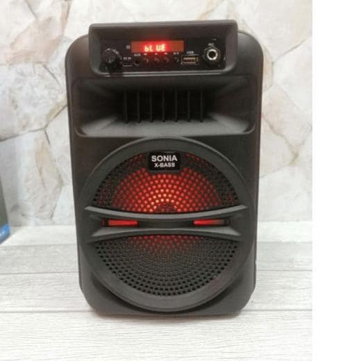 SPEAKER BLUETOOTH SONIA SN-800 / SN 800 / SN800 BONUS MIC KARAOKE &amp; REMOTE CONTROL