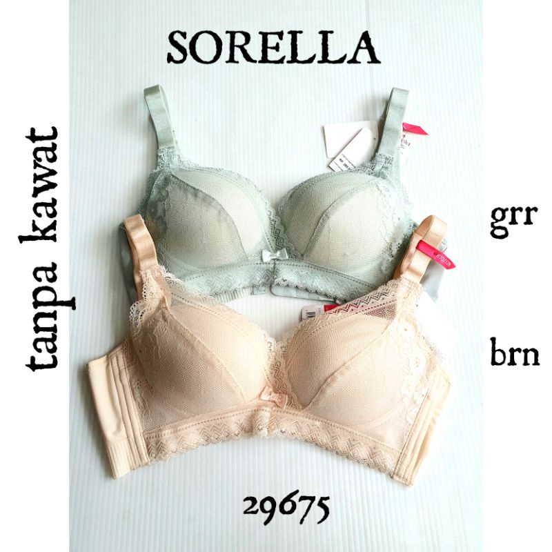 BRA TANPA KAWAT-PUSH UP- SORELLA-29675