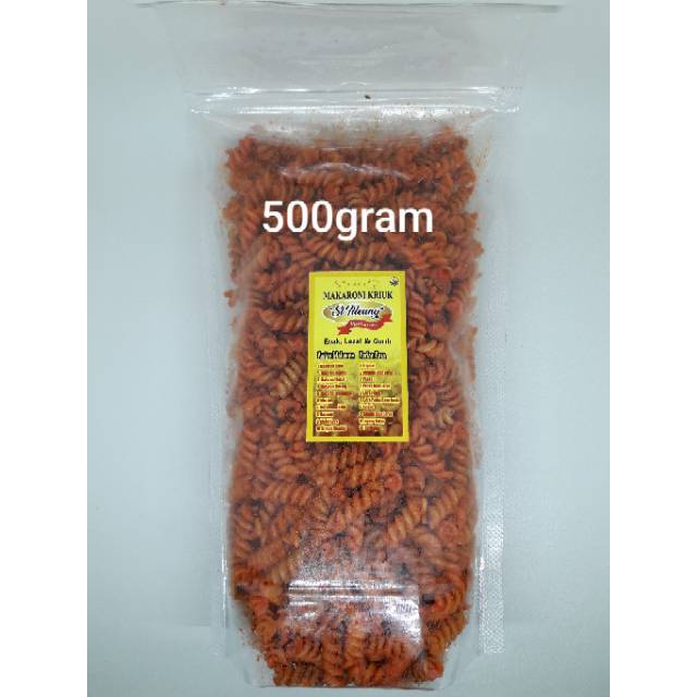 

MAKARONI SPIRAL 500 GRAM / MAKARONI SI TILEUNG