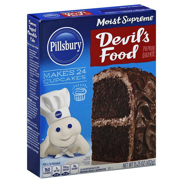 

Pillsbury Moist Supreme Devil's Food Dark Chocolate Birthday Cake Cupcake Mix Tepung Siap Pakai Kue Coklat Cokelat Instant