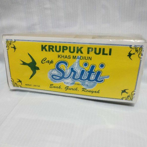 Kerupuk Puli / Gendar Sriti khas Madiun