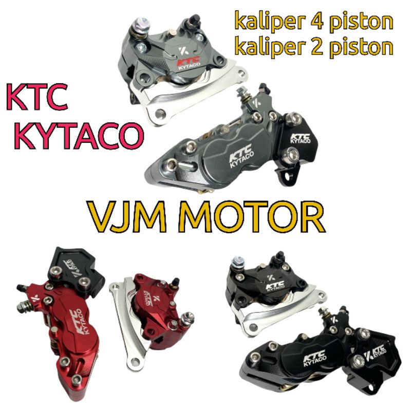 kaliper Ktc kytaco 4 piston 2 piston depan belakang Nmax new