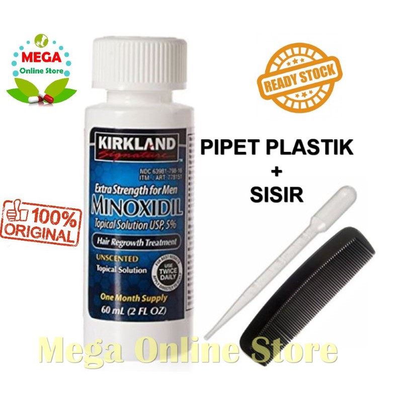 Kirkland Minoxidil 5% Extra Strength Penumbuh Rambut Pria