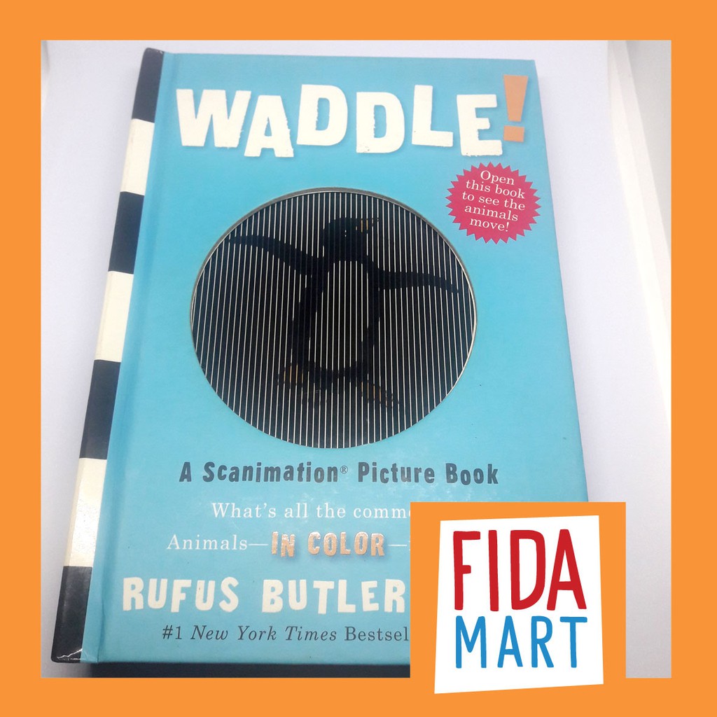 

Buku Impor Unik Gambar Bisa Bergerak Scanimation Picture Waddle!