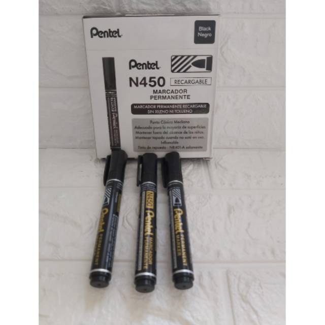 

Spidol permanent marker PENTEL N-450