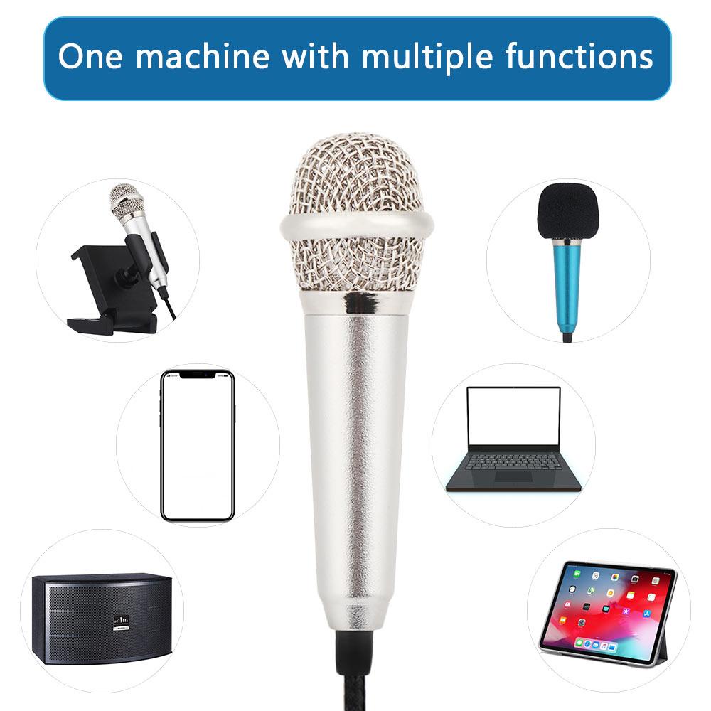 Top Mini Microphone Handphone Notebook Baru Dengan Headphone