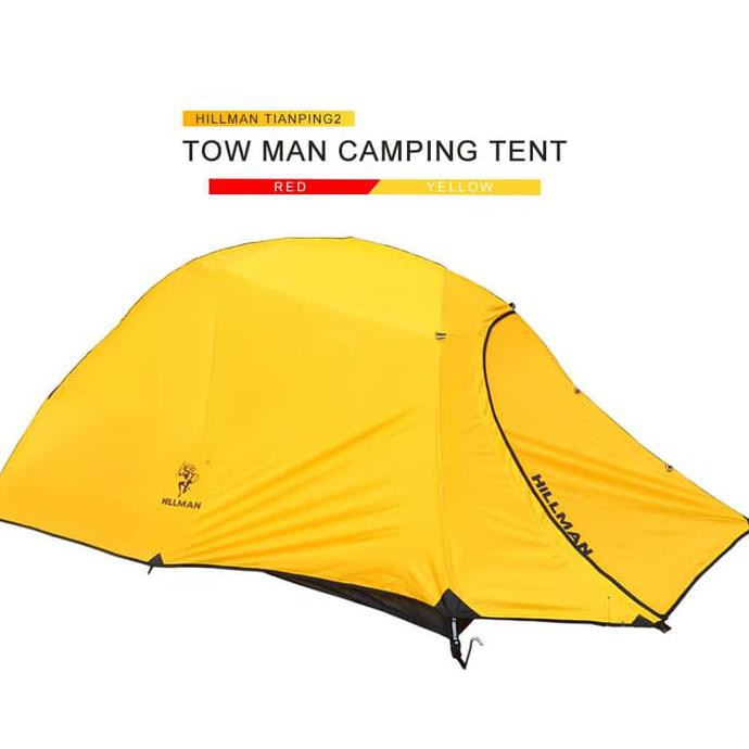 Kualitas Terbaik Tenda Hillman Cloud Up 2 Smart - Kuning SDWEP