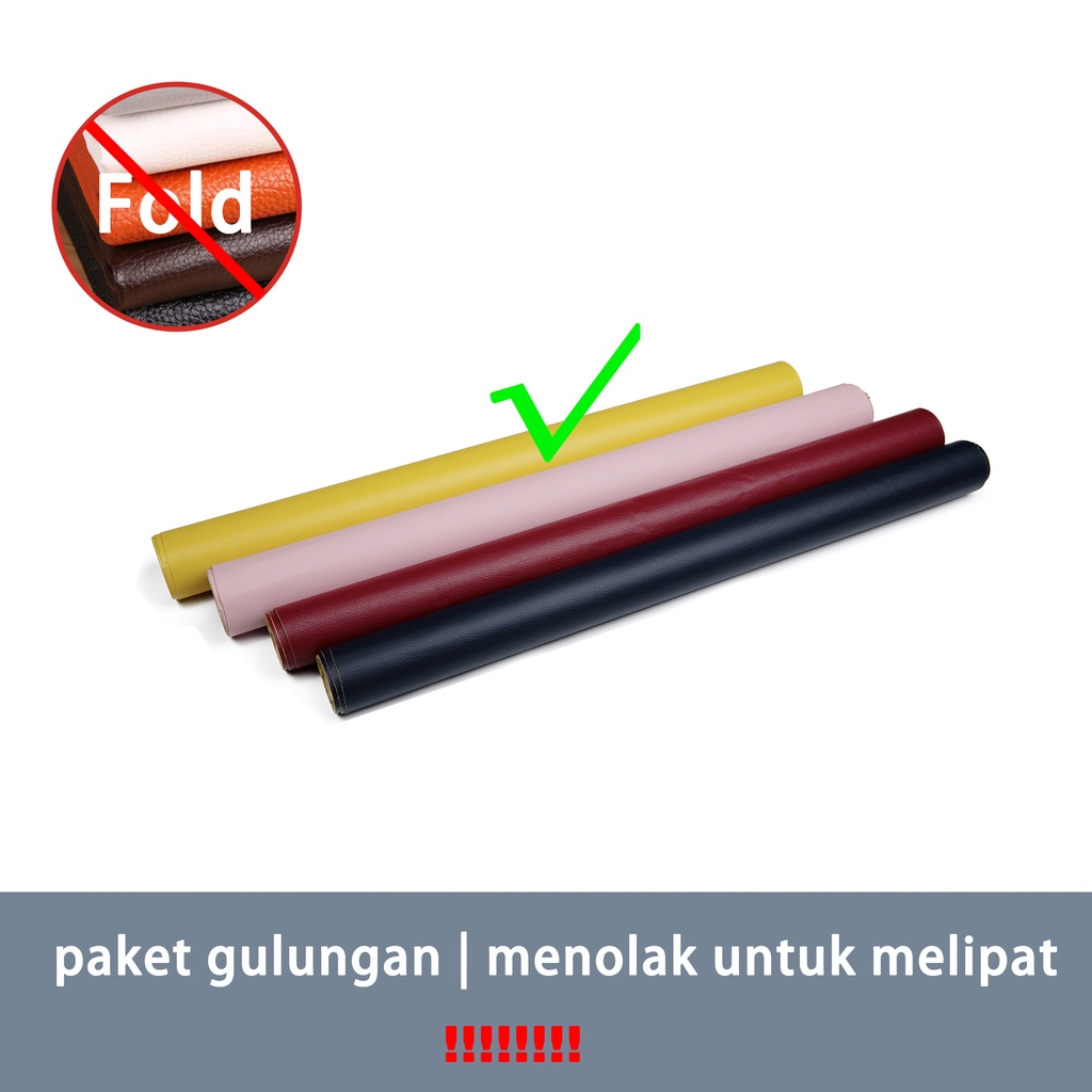【Restorasi Kulit】70*200cm Perekat Ekstra Kuat Leather Perbaikan Repair Bahan Kulit Yang Rusak Kulit Sofa, Kursi, tas jok mobil, tas jok motor Kain Leather Sticker Kulit PU