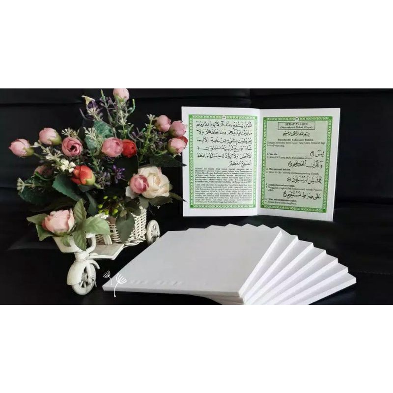 Buku / Isi Surat Yasin Warna Hijau Harga Murah
