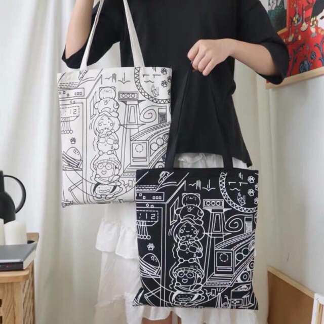 shopee korean tote bag