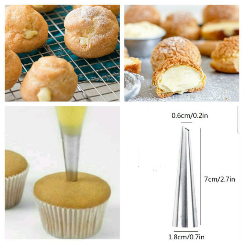 Spuit kue filling sus spuit isian donat spuit isian roti spuit filling vla spuit filing cokelat chou