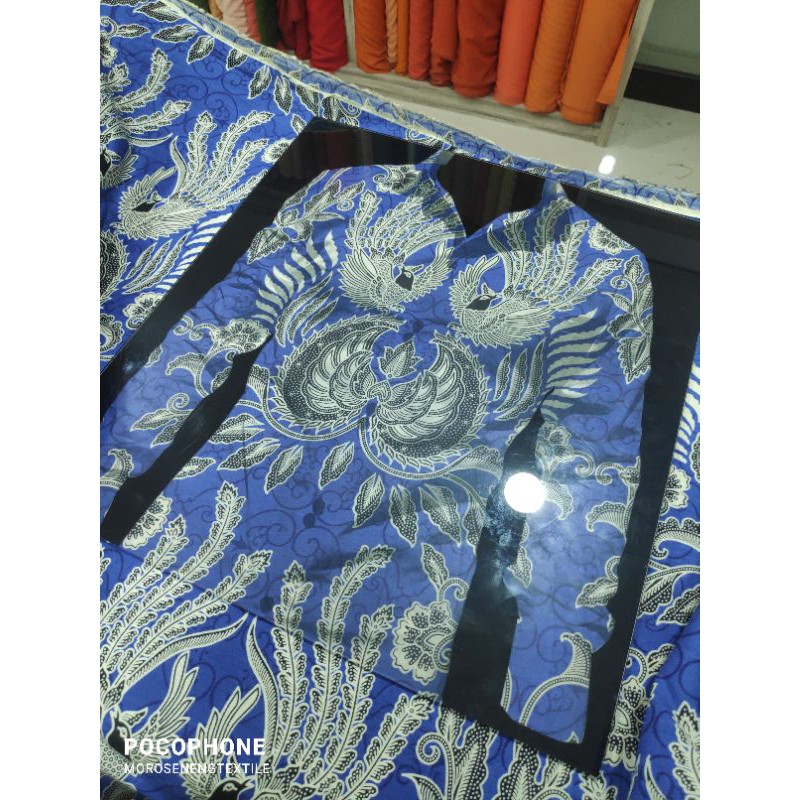 Kain Batik Katun Cakra Biru