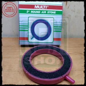 Batu Aerator / Batu Aerasi gelembung udara Multi Round 3&quot; inch murah