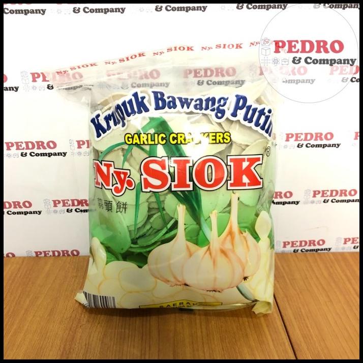 

Ny Siok Krupuk Bawang Putih 500 Gram - Garlic Crackers Istimewa