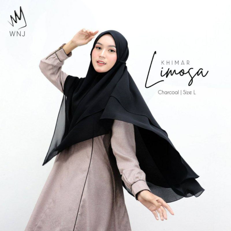 [WANOJA] KHIMAR LIMOSA HIJAB INSTAN KERUDUNG JILBAB CANTIK