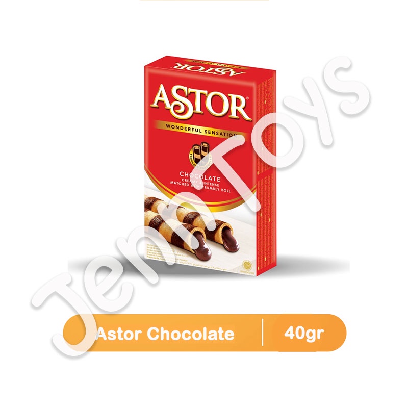 

JennToys - Makanan Wafer Coklat Biskuit MAYORA ASTOR 40gr