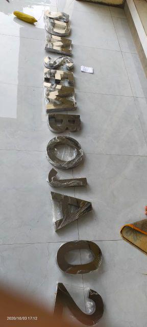 Huruf Timbul Stainless Termurah