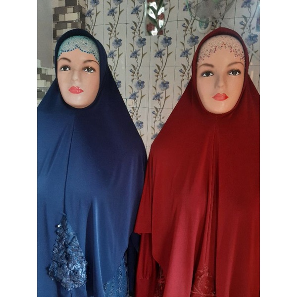 Bisa COD Dalaman Jilbab Pengantin Ciput Hijab Pesta Tile Malaysia Press Payet Original Import Murah