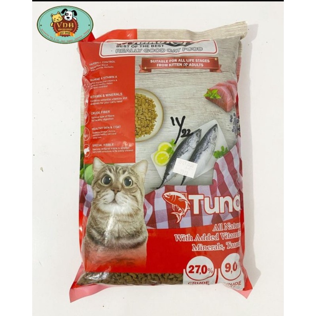 Markotop Cat Food Tuna dan Tuna with Salmon 1 kg