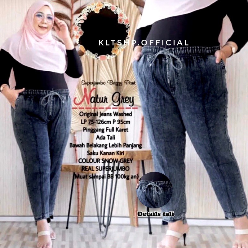 YEHAN JEANS JUMBO / JUMBO PANT / BOYFRIEND JUMBO