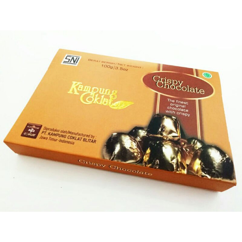 

Crispy Chocolate Dome 100.g - KC 12 biji