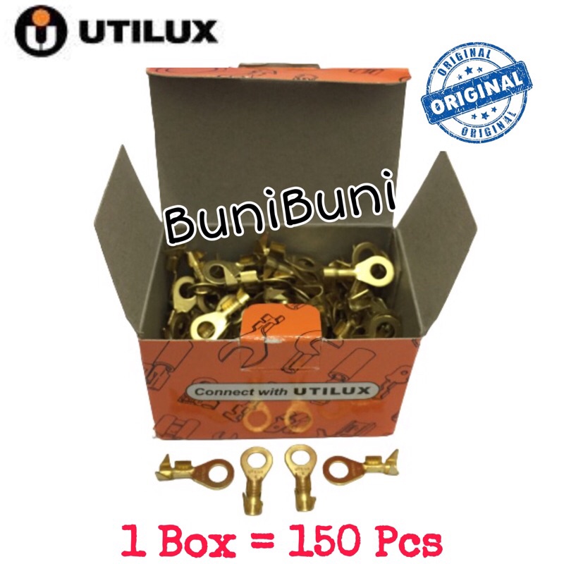 Terminal Skun Utilux Ring Baut 8 / H430 Ukuran M5 - Diameter 5 MM Original (Eceran)