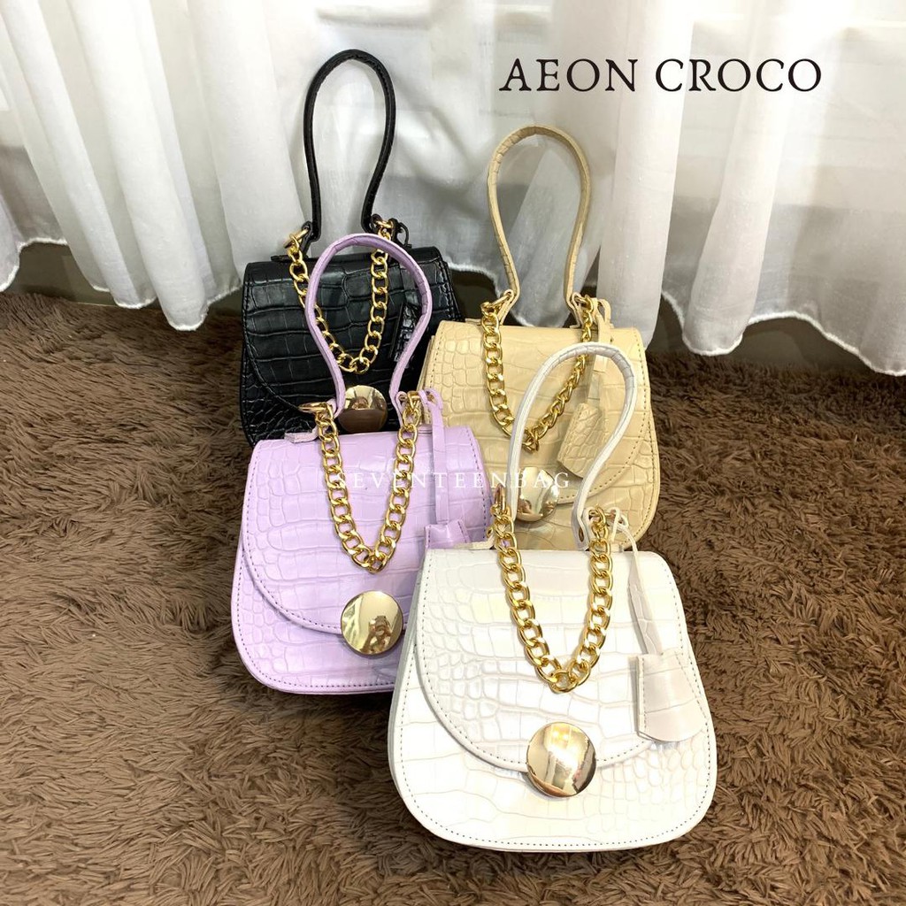 ARCELL - AEON CROCO BAG | TAS WANITA TERMURAH