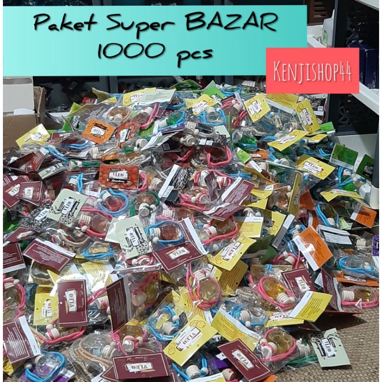 paket bazar parfum mobil dan ruangan vleo scent per 1000 pcs