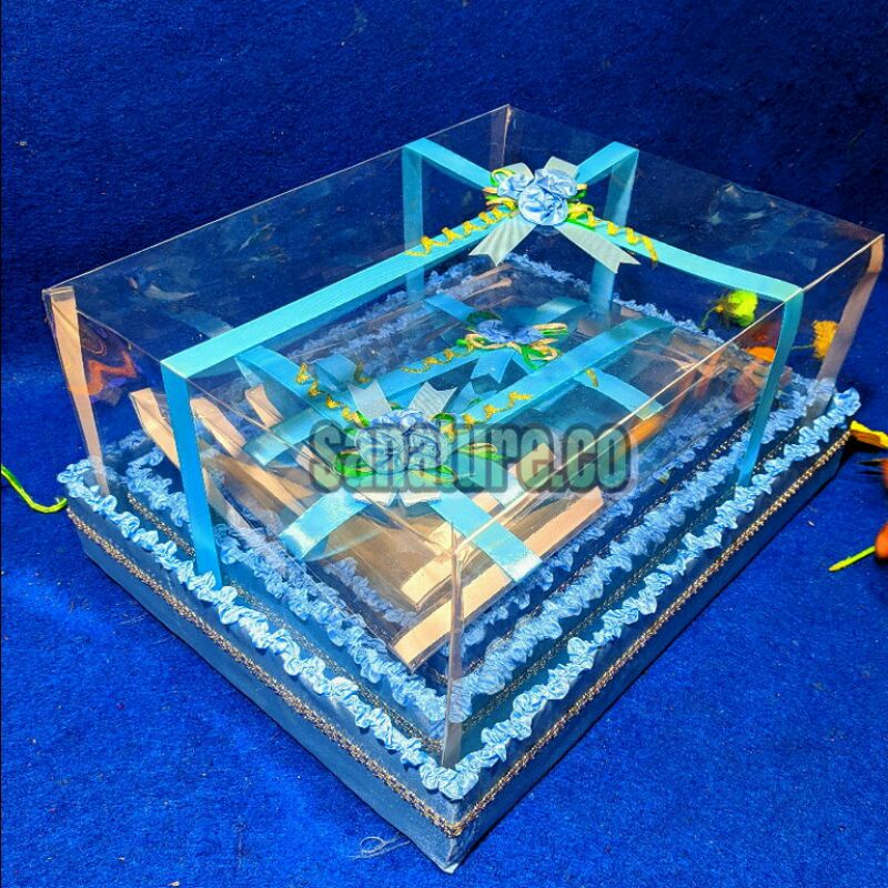 KOTAK PARSEL HANTARAN PERNIKAHAN MIKA SET BINGKISAN FULL MIKA BOX HANTARAN HANTARAN PERNIKAHAN