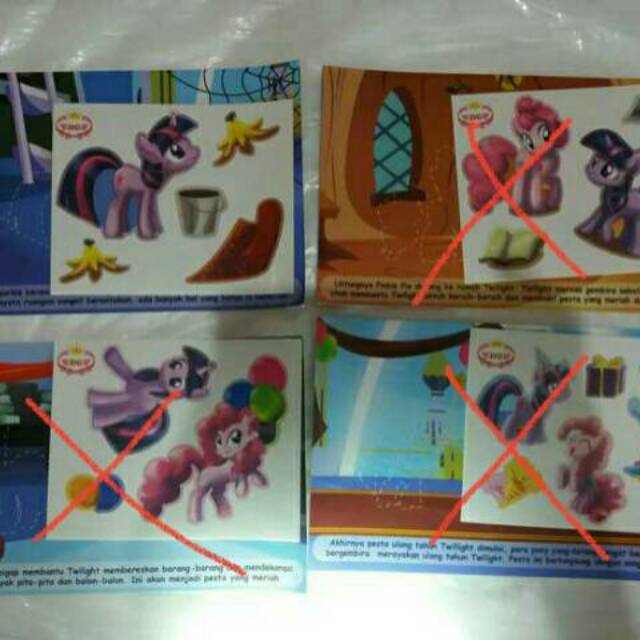 

Stiker Cerita - Creative Story Sticker - My Little Pony
