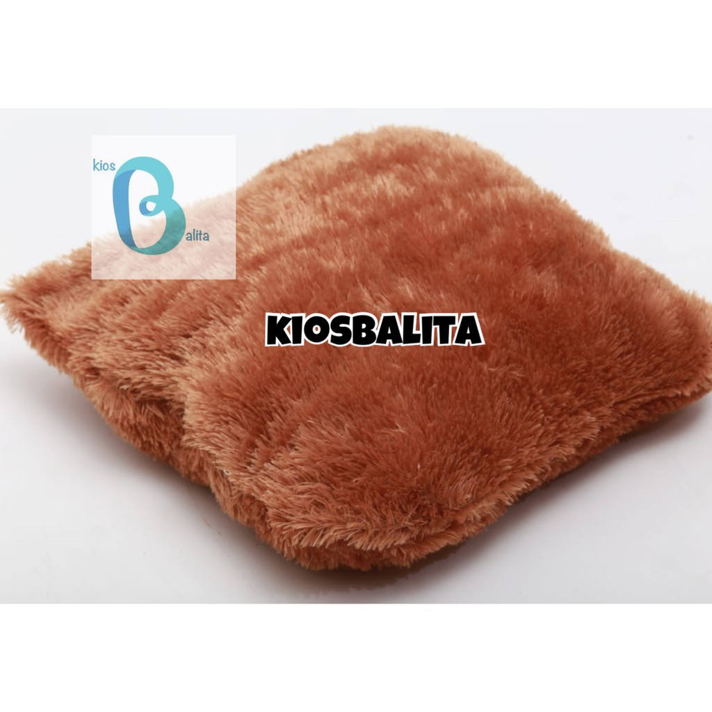 BANTAL SOFA UKURAN 40x40 bahan lembut bulu rasfur PREMIUM isian silicon padat 320gram