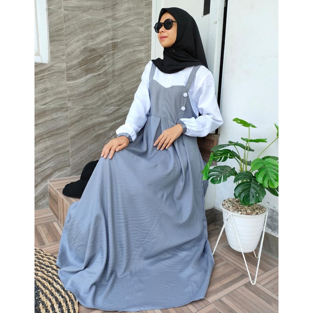 Gamis Elma Overall Ity Crepe / Gamis Ity Crepe Premium