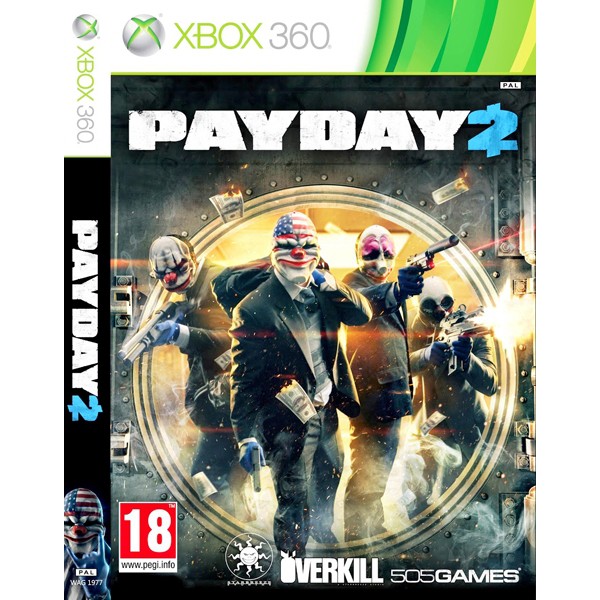Game Payday 2 XBOX 360 for Jtag/RGH (Game Data DVD Kaset)