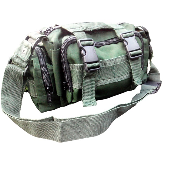 Tas Selempang Hijau Army Tactical TNI