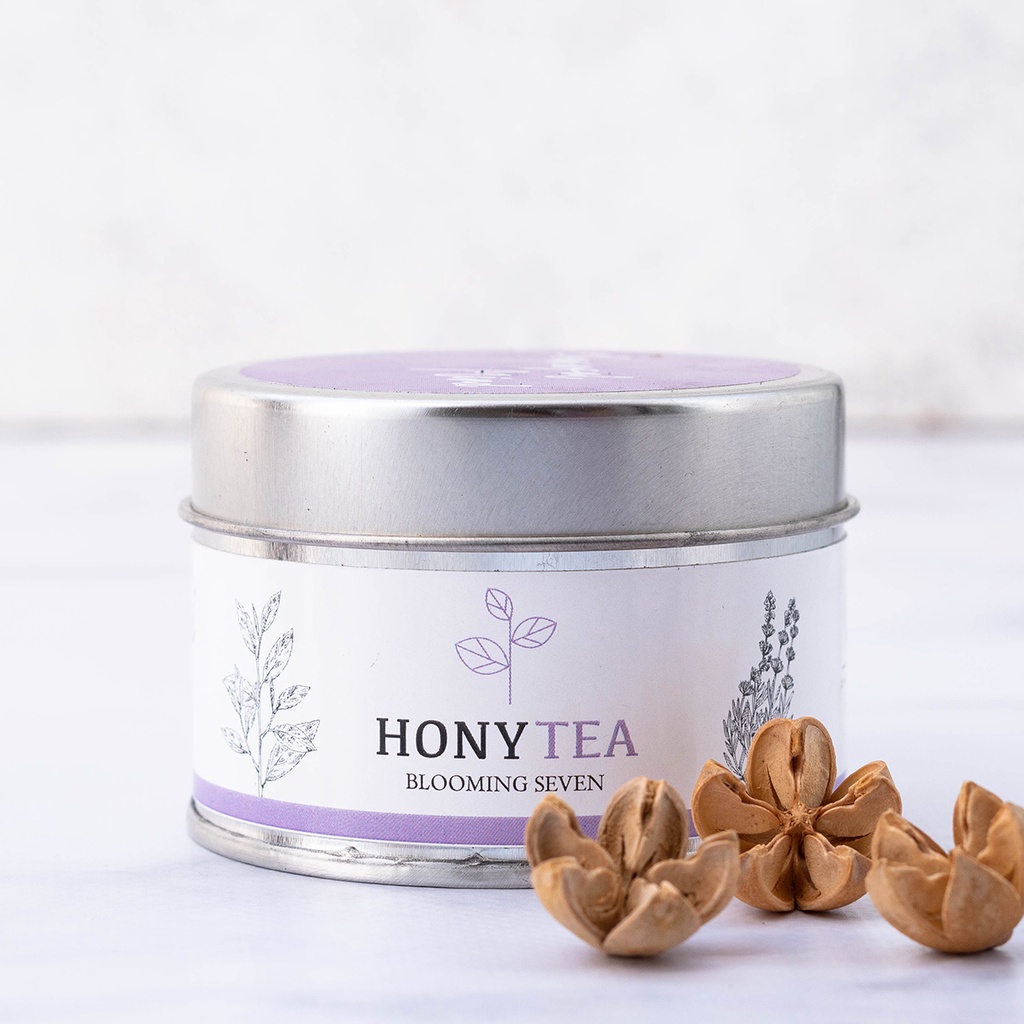 

TEA | PEACEFUL MIND - MINI CAN | Lavender – Earl Grey - Vanilla | HONYTEA