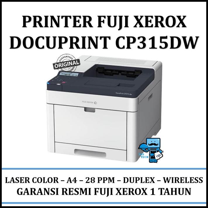 Printer Laser Color Fuji Xerox Docuprint Cp315Dw / Cp 315 Dw - Resmi