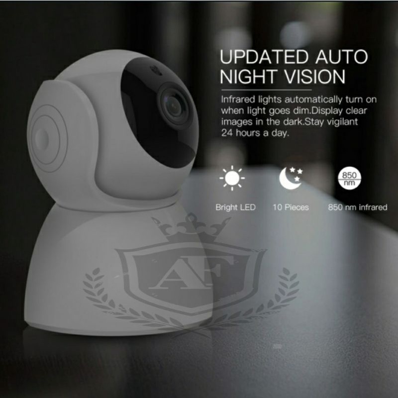 V380 IP CAMERA MINI 8MP FULL HD WIRELESS CCTV WIFI SNOWMAN