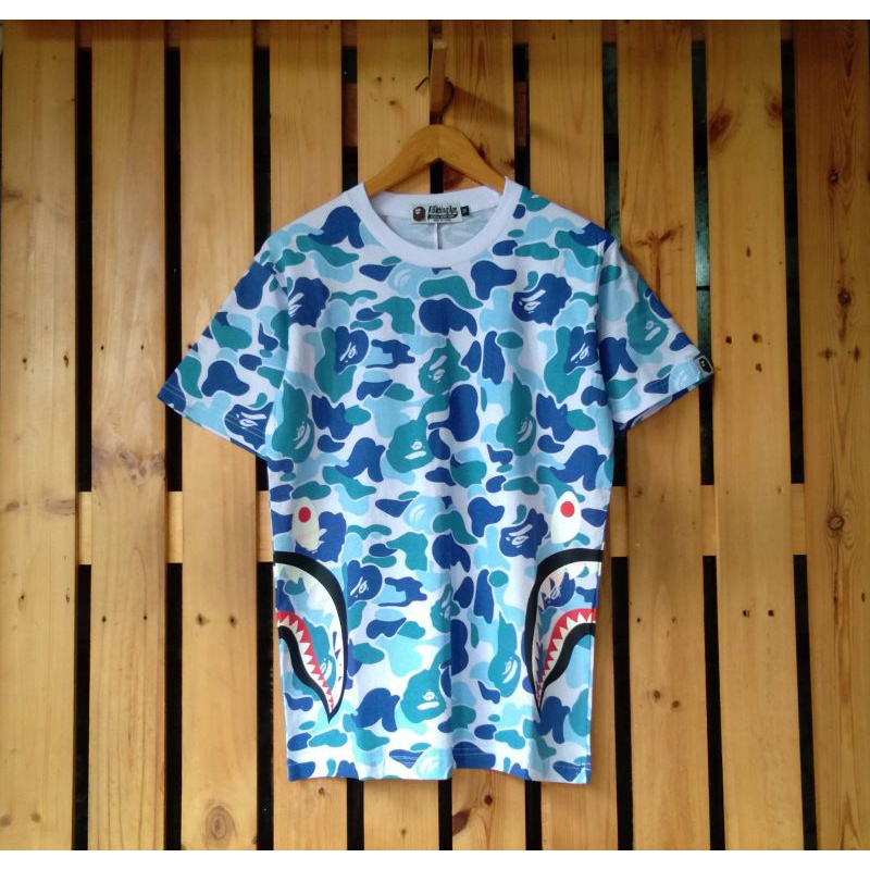 kaos t shirt bape fullprint