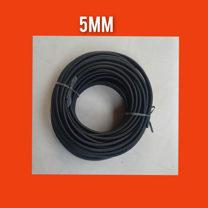 Pembungkus kabel mobil spiral 5 mm / bungkus spiral kabel mobil