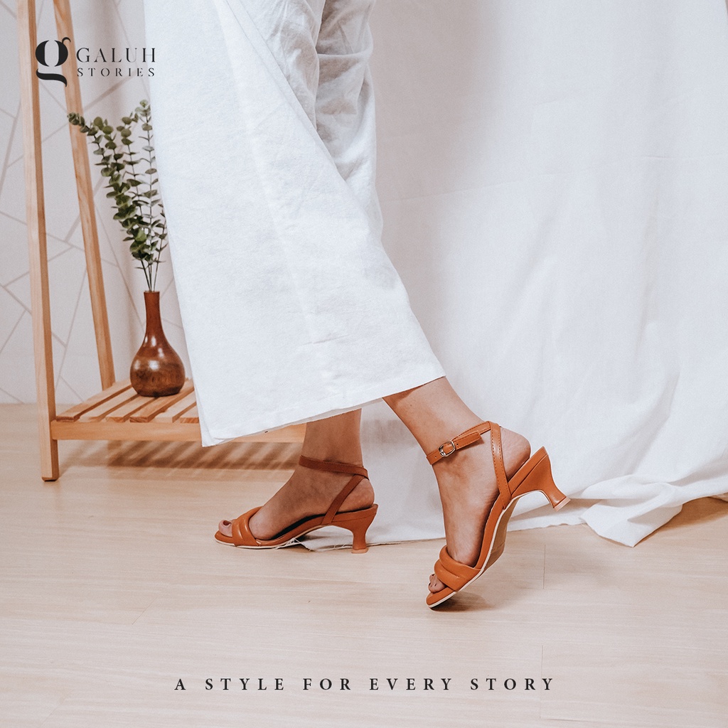 Galuh Stories Hanum Kitten Heels Wanita-3