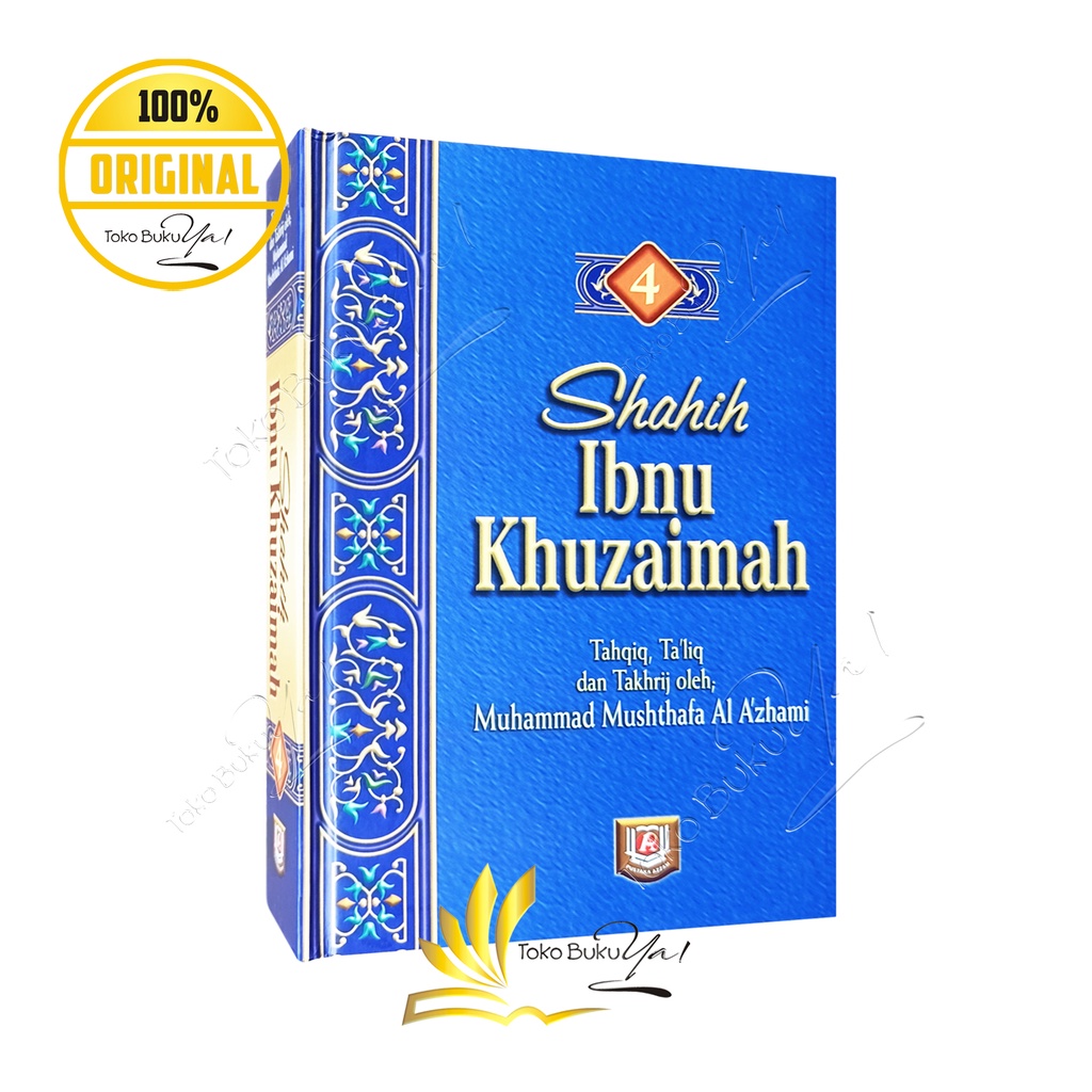 Shahih Ibnu Khuzaimah Lengkap 4 Jilid - Pustaka Azzam