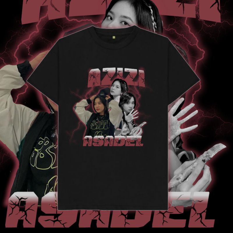 T-SHIRT AZIZI ASADEL JKT48/KAOS JKT48