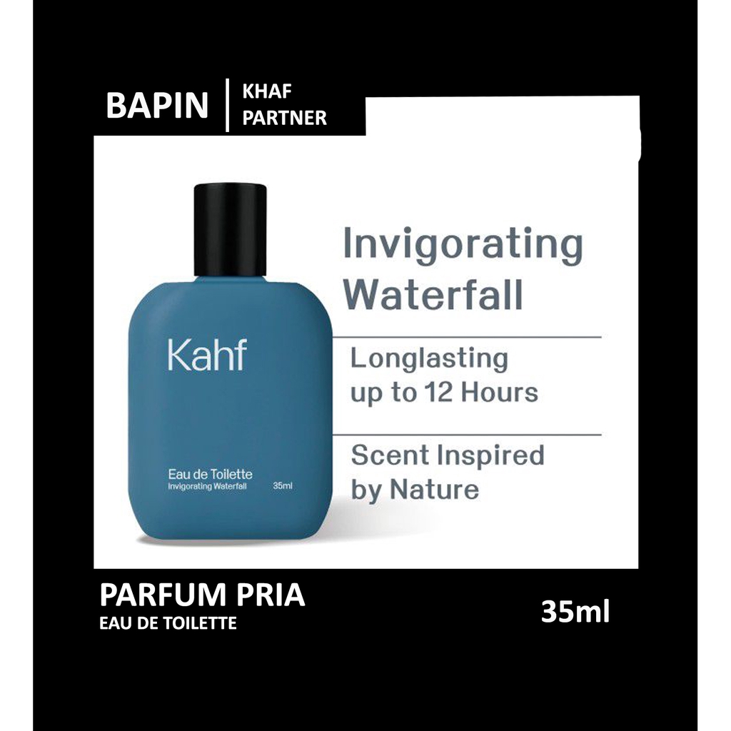 BISA COD KAHF Parfum Invigorating Waterfall Eau de Toilette 35 ml Kahf Parfum Pria by Wardah