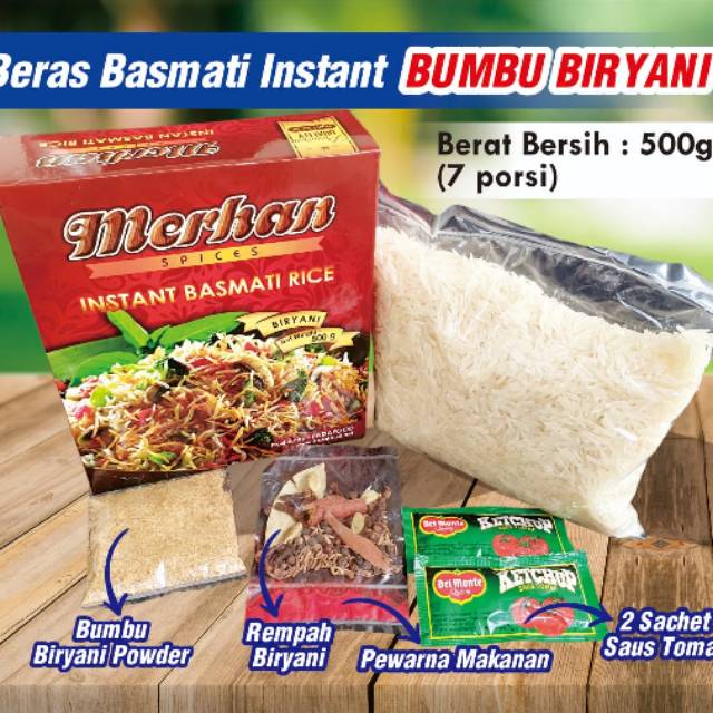 

Nasi Biryani